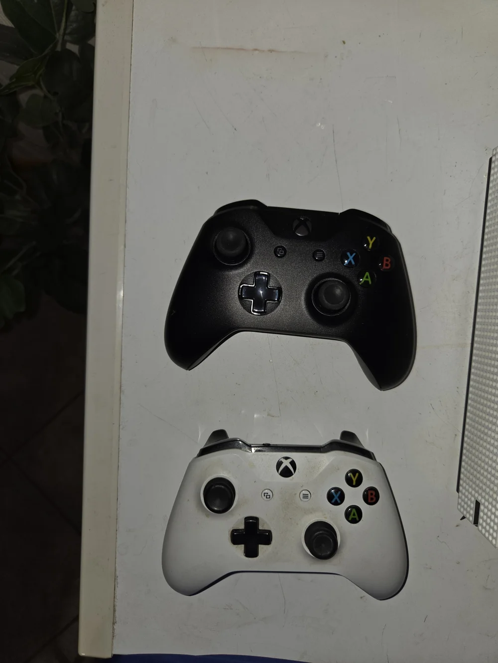 Microsoft Xbox One S Slim White Console with Disc Slot